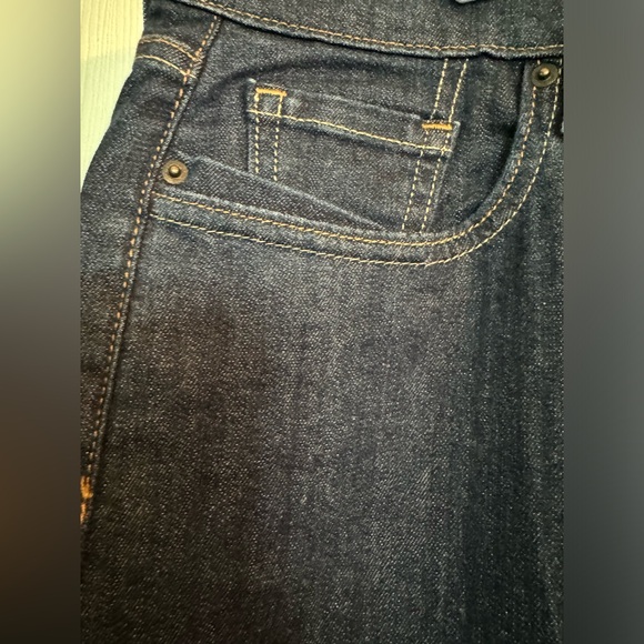 Levi’s Capri Jeans Dark Rinse SZ 16 - Picture 2 of 13